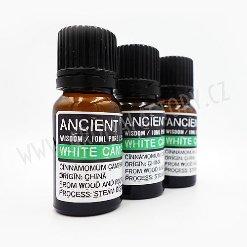 Bílý kafr esenciální olej
