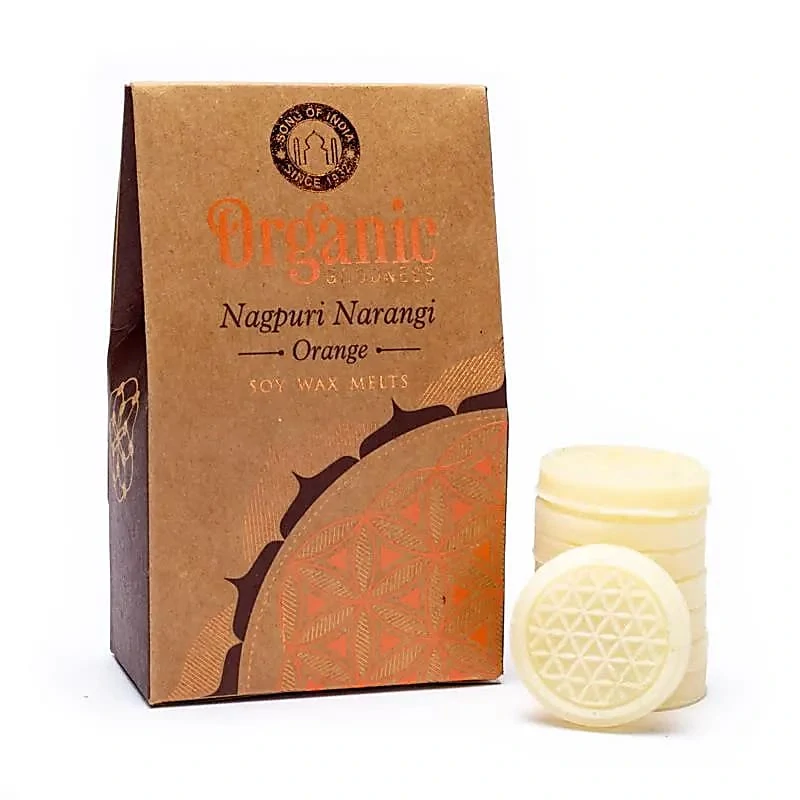 100% přírodní Sojový Vonný Vosk | NagPuri Narangi Orange | 40g