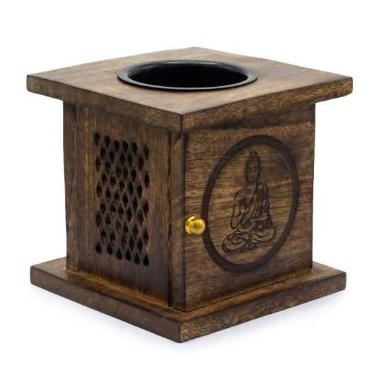 Aroma Lampa Budha | Mangové dřevo