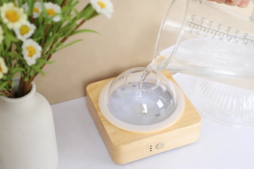 Dome | Luxusní difuzér ze dřeva a skla