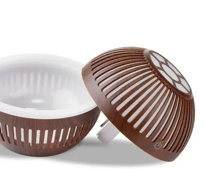 Aroma Difuzér Saturn Tmavé dřevo | LED, USB, 160ml 