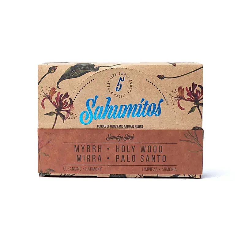 Vykuřovací svazek Sahumitos | Myrha a Palo Santo 1ks