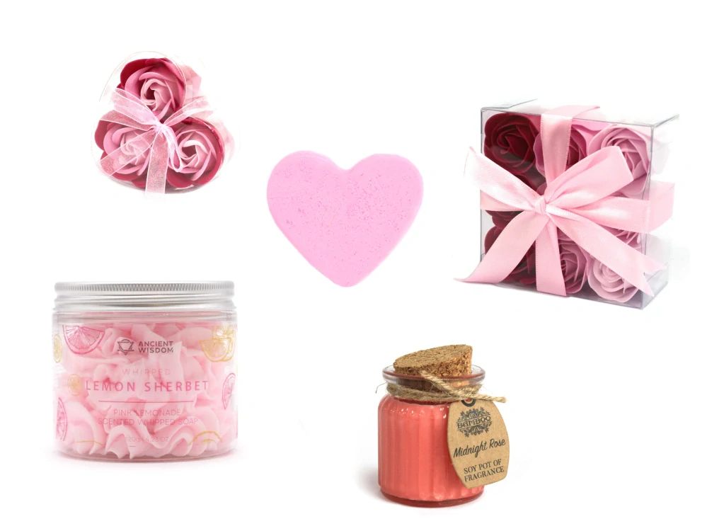 Růžová vášeň | dárkové balení