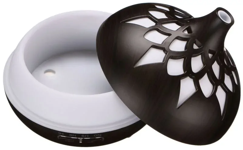 Aroma Difuzér Orient tmavé dřevo 500ml | LED podsvícení, Časovač