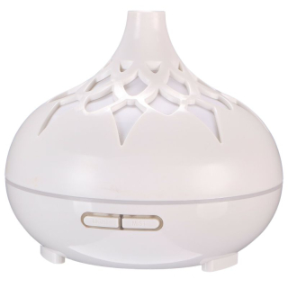 Aroma Difuzér Orient bílý lesk 500ml | LED podsvícení, Časovač