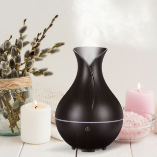 Aroma Difuzér Monet Mini tmavé dřevo | LED, USB, časovač, 200ml