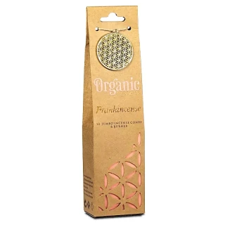 Maxi Vonné kužely - Organic Goodness | Vůně - Kadidlo | 12 ks