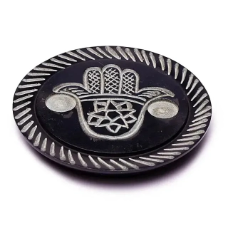 Stojan na vonné tyčinky a kužely Fatima z přírodního kamene.