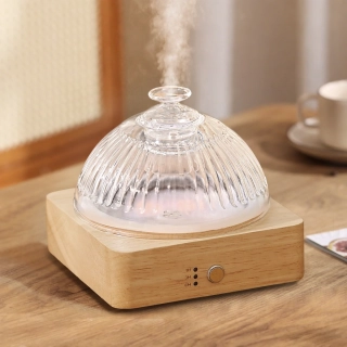 Dome | Luxusní difuzér ze dřeva a skla