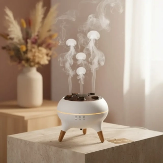 Aroma difuzér Jellyfish s efektem medúzy a LED osvětlením